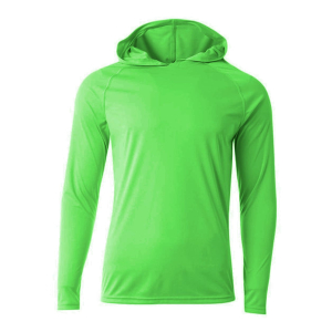 D-A4 Hooded Dry Fit Long Sleeve Tee