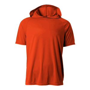 D-A4 Hooded Dry Fit Short Sleeve Tee