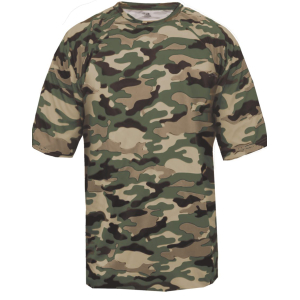 B-Badger Camo Dry Tee