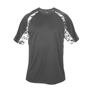 B-Badger Camo Dry Tee with Digital Sleeves