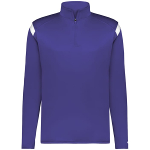 Badger "on the rise" 1/4 Zip Long Sleeve Printed