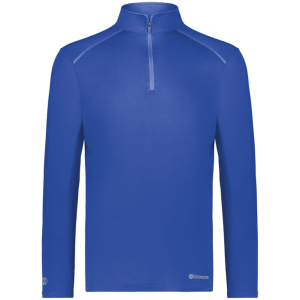 H-Holloway "Coolcore" Dry Fit Quater Zip Long Sleeve Tee UPF50