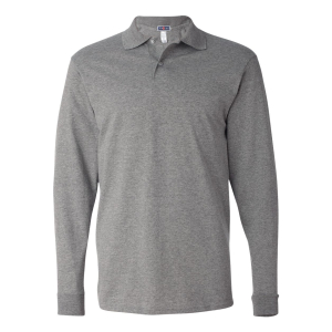 J-Jerzees Dri Power 50/50 Polo Long Sleeve