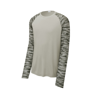 ST-Sport-Tek "Drift Camo" Dry Fit Long Sleeve
