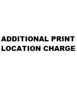 ADDITIONAL PRINT CHARGE 1 COLOR PER LOCATION