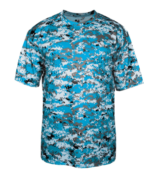 B-Badger Camo Digital Dry Tee