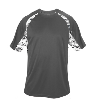 B-Badger Camo Dry Tee with Digital Sleeves