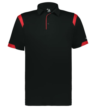 Badger NEW Polo Dri Fit with Trim Printed