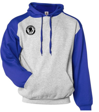 B-Badger Oxford Hoodie Color Sleeve Heavyweight