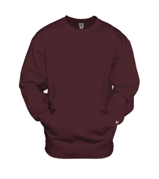 B-Badger Pocket Crew Sweat Shirt