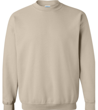 G-Gildan 50/50 Fleece Crew Neck Sweatshirt