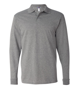 J-Jerzees Dri Power 50/50 Polo Long Sleeve