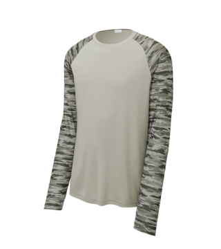 ST-Sport-Tek "Drift Camo" Dry Fit Long Sleeve