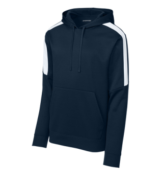 ST-Sport-Tek "Sport-Wick" Dry Fit Hoody with Stripe