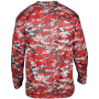 B-Badger Camo Digital Dry Fit Long Sleeve Back side