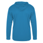 B-Badger Hooded Long Sleeve Dry Fit Tee Back side