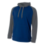 D-A4 Hoodie Fleece Dry Fit Two Tone Front side