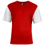 D-A4 V-NECK DRY TEE TWO TONE Front side