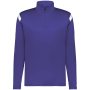 Badger "on the rise" 1/4 Zip Long Sleeve Printed Front side