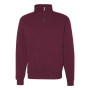 J-Jerzees NuBlend Quarter Zip Sweatshirt 5050 Front side