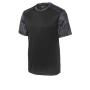 ST-Sport-Tek "Drift Camo" Dry Fit Tee Front side