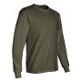 G-Gildan 100% Cotton T-Shirt Long Sleeve Heavyweight Cotton Right side